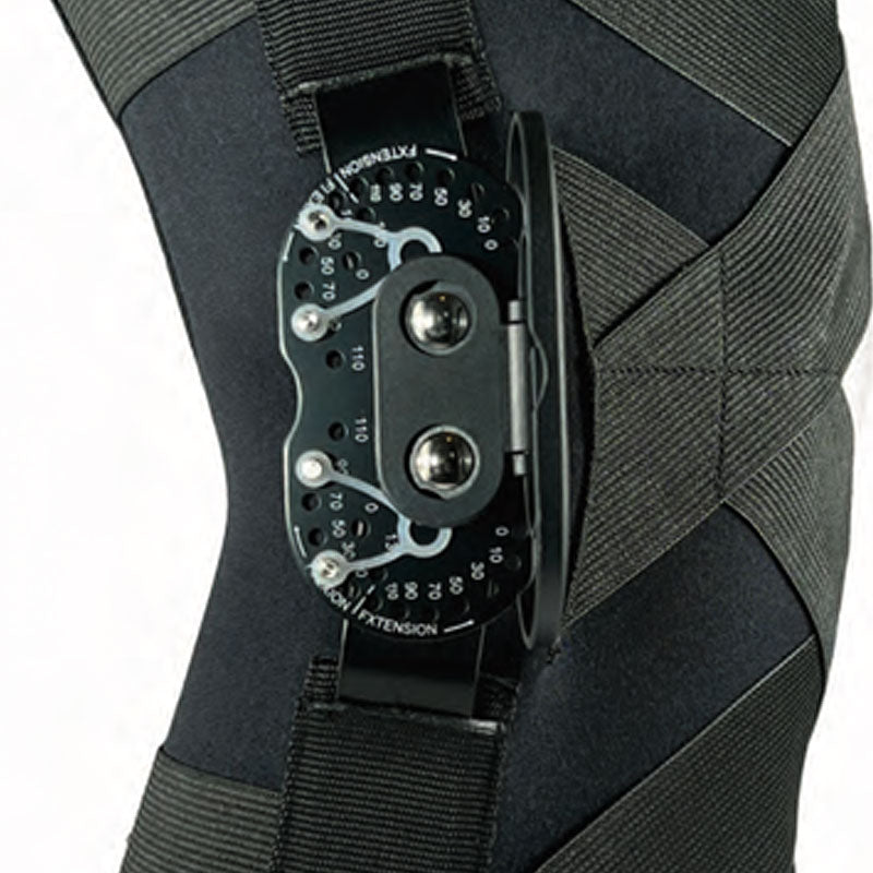 Hinged ROM Wraparound Knee Brace - UP5511